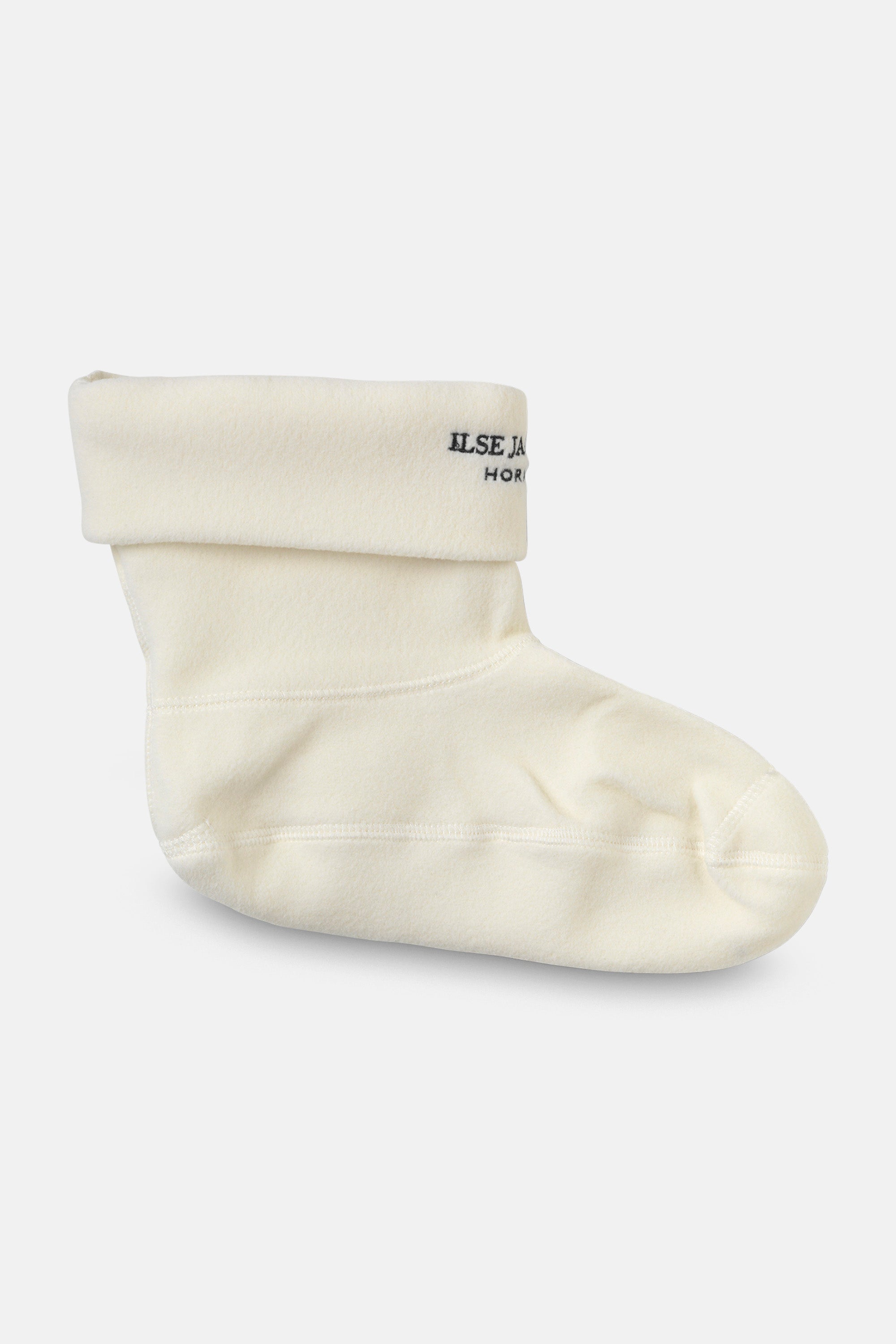 Ilse Jacobsen Hornbæk Footwear Gefütterte Socken Für RUB2 Kurze Gummistiefel Socks 120001 Creme Black